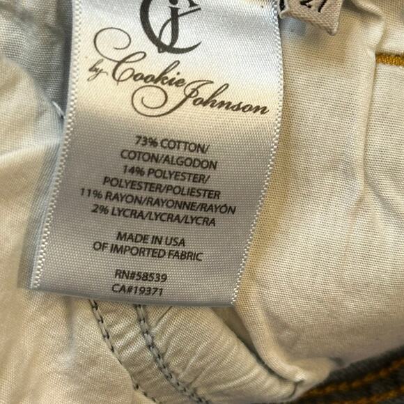 CJ by Cookie Johnson Glory Slim Boyfriend Jeans Medium Wash Women’s Size 27 - Picture 4 of 8